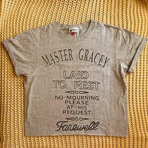 Disney Parks Haunted Mansion Cropped Graphic Tee